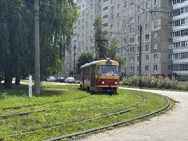 Орловский трамвай (фото Олег Д., июль, 2025)