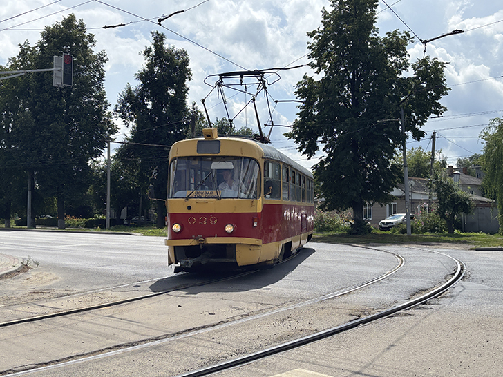 Орловский трамвай (фото Олег Д., июль, 2025)