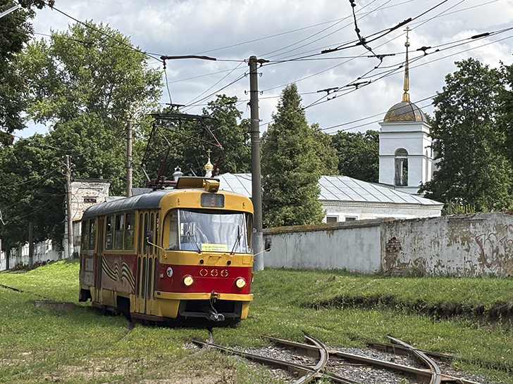 Орловский трамвай (фото Олег Д., июль, 2025)