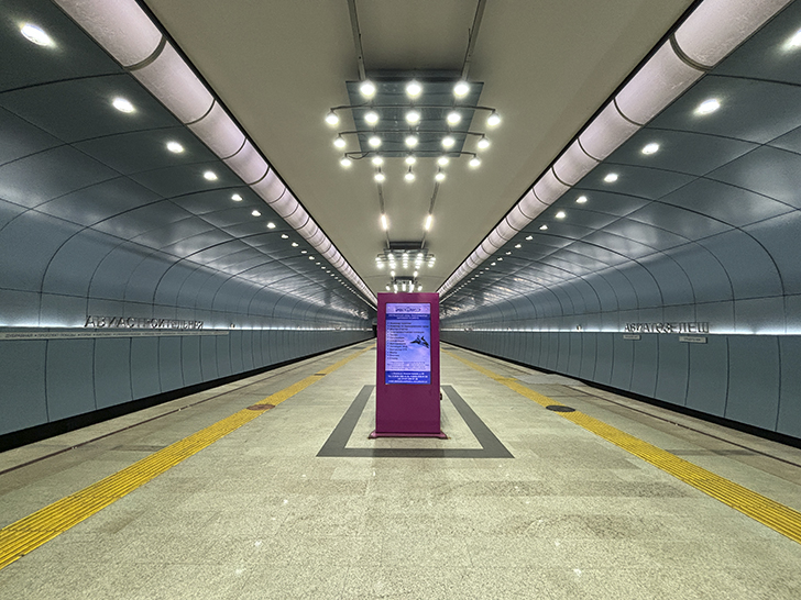 Казанский метрополитен (фото Олег Д., июль, 2024)