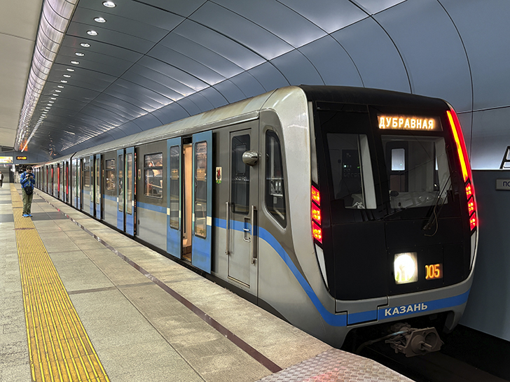 Казанский метрополитен (фото Олег Д., июль, 2024)