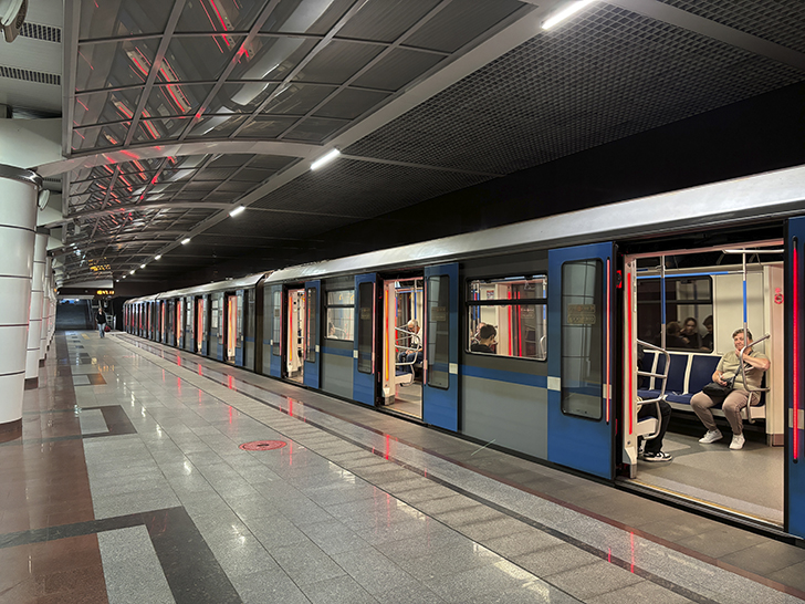 Казанский метрополитен (фото Олег Д., июль, 2024)