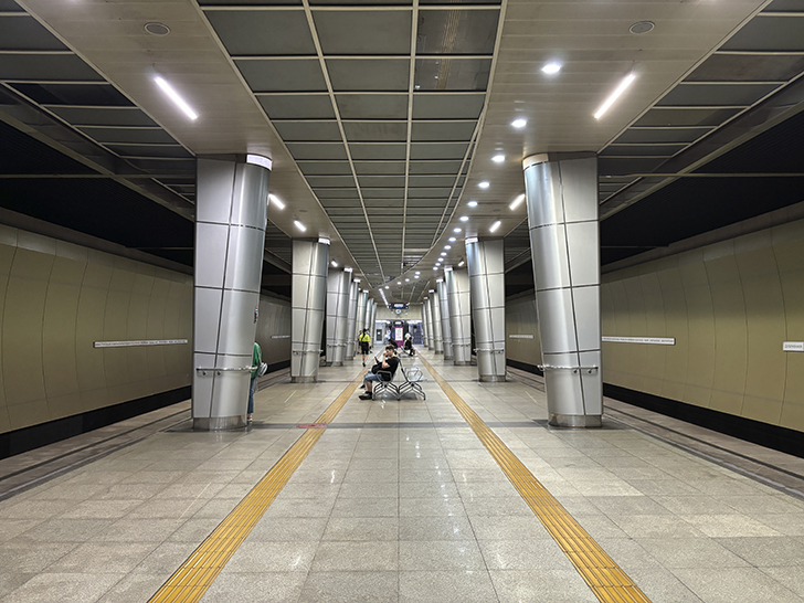 Казанский метрополитен (фото Олег Д., июль, 2024)