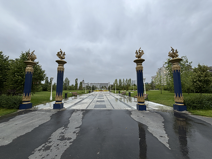 Парк Тысячелетия — зеленое сердце Казани (фото Олег Д., июль, 2024)