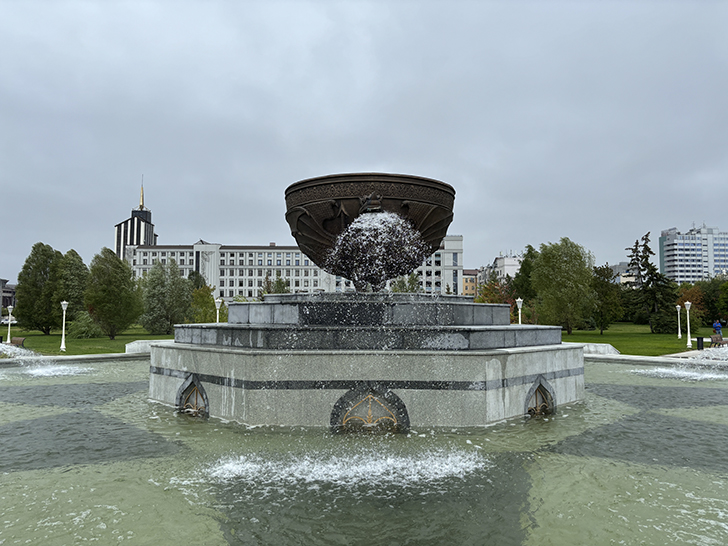 Парк Тысячелетия — зеленое сердце Казани (фото Олег Д., июль, 2024)