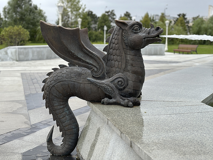 Парк Тысячелетия — зеленое сердце Казани (фото Олег Д., июль, 2024)