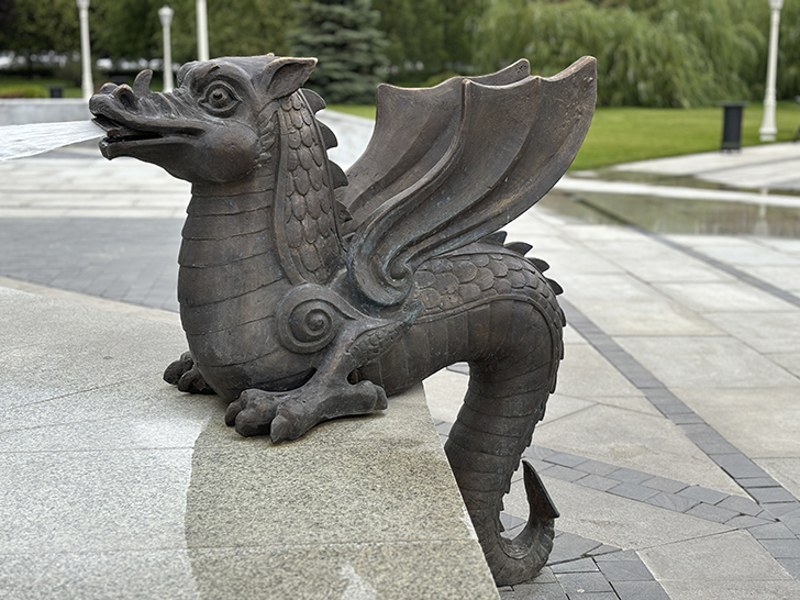 Парк Тысячелетия — зеленое сердце Казани (фото Олег Д., июль, 2024)