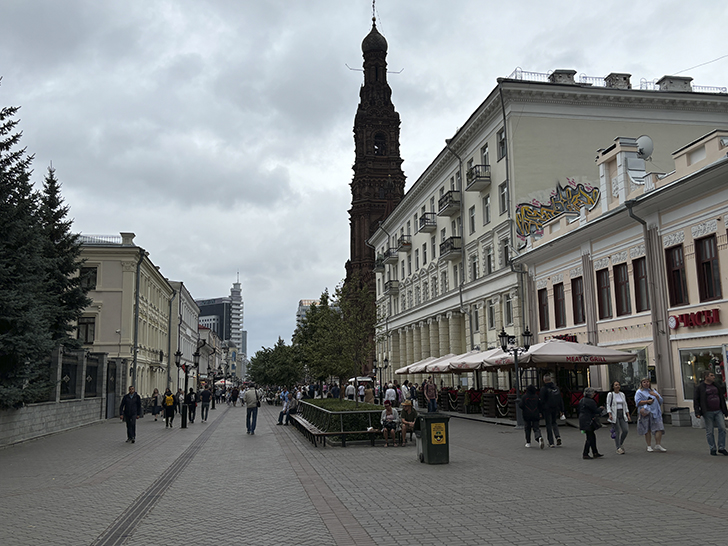 Казанский Арбат (фото Олег Д., июль, 2024)
