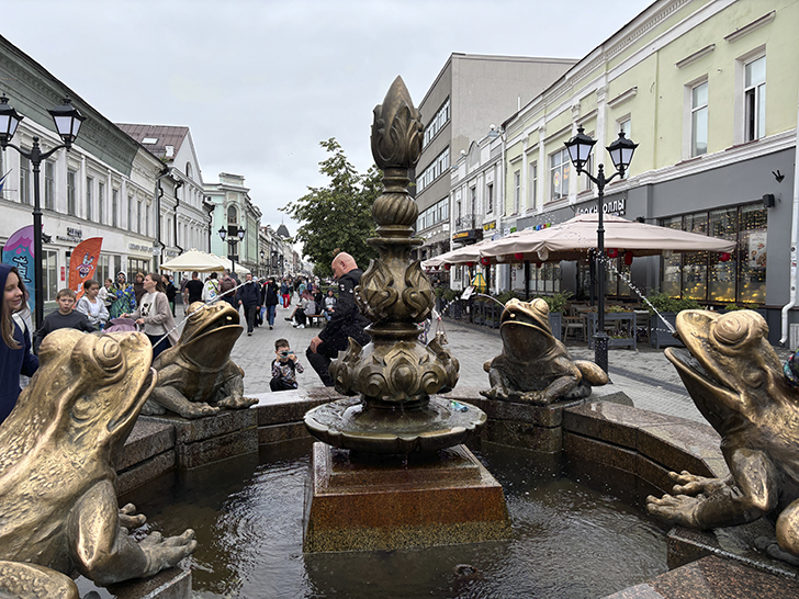 Казанский Арбат (фото Олег Д., июль, 2024)