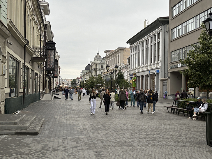 Казанский Арбат (фото Олег Д., июль, 2024)