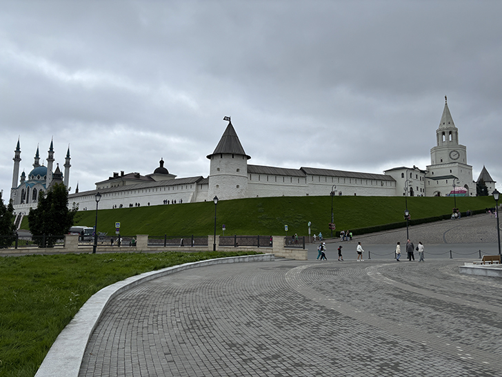 Казанский кремль (фото Олег Д, июль, 2024)