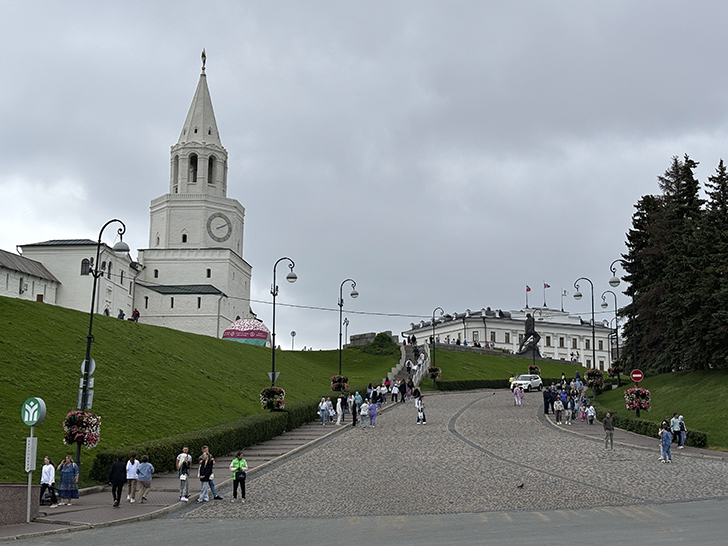 Казанский кремль (фото Олег Д, июль, 2024)