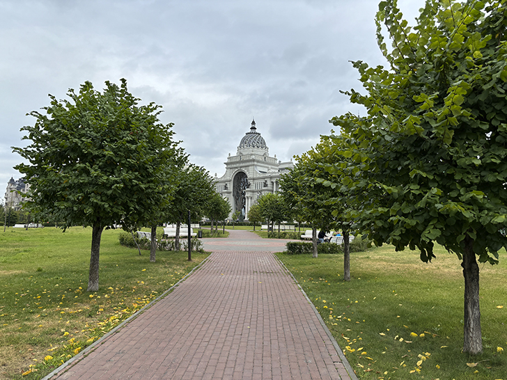 Дворец земледельцев (фото Олег Д, июль, 2024)