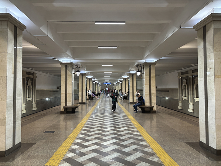 Казанский метрополитен (фото Олег Д., июль, 2024)