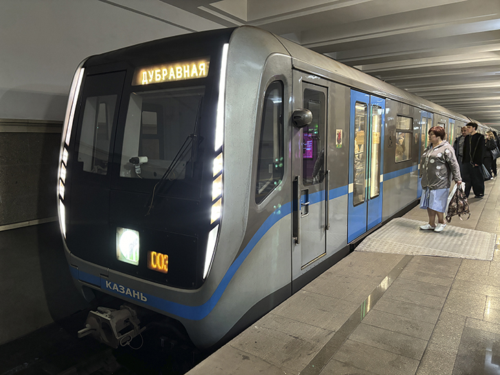 Казанский метрополитен (фото Олег Д., июль, 2024)