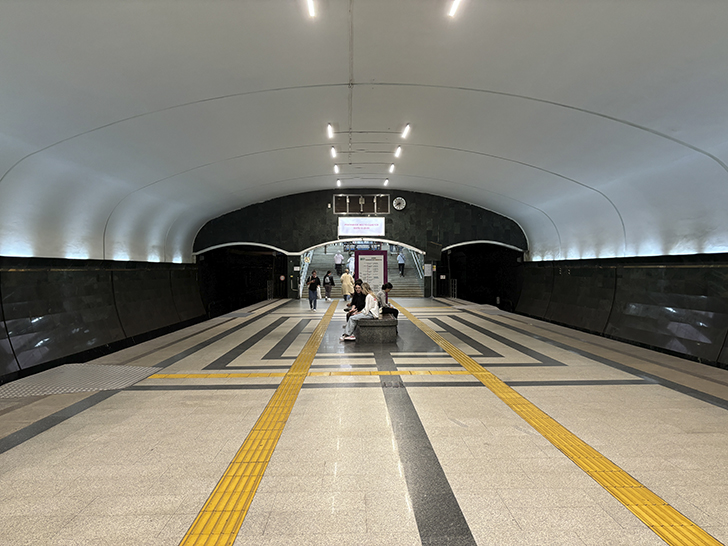 Казанский метрополитен (фото Олег Д., июль, 2024)