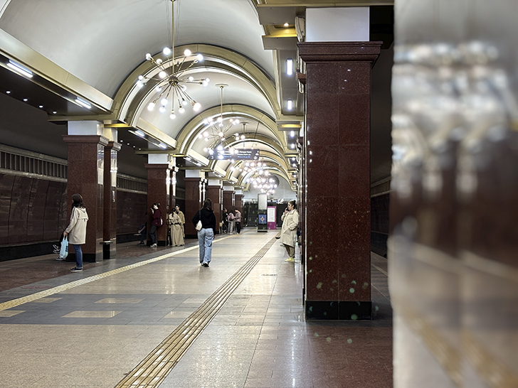 Казанский метрополитен (фото Олег Д., июль, 2024)