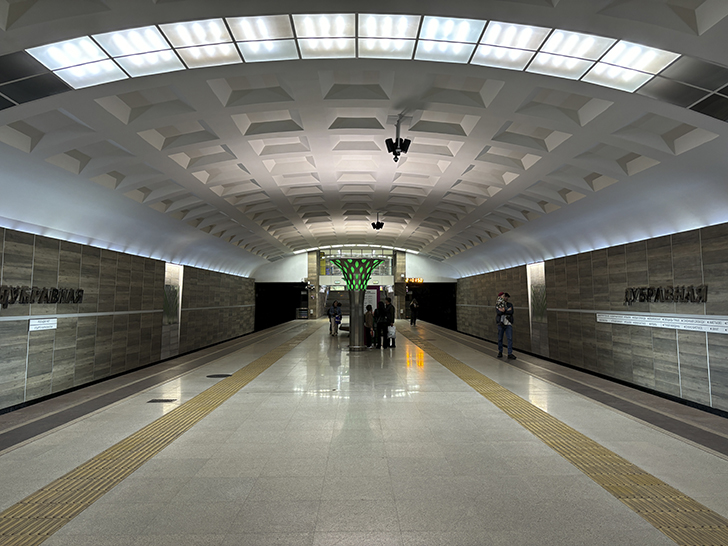 Казанский метрополитен (фото Олег Д., июль, 2024)