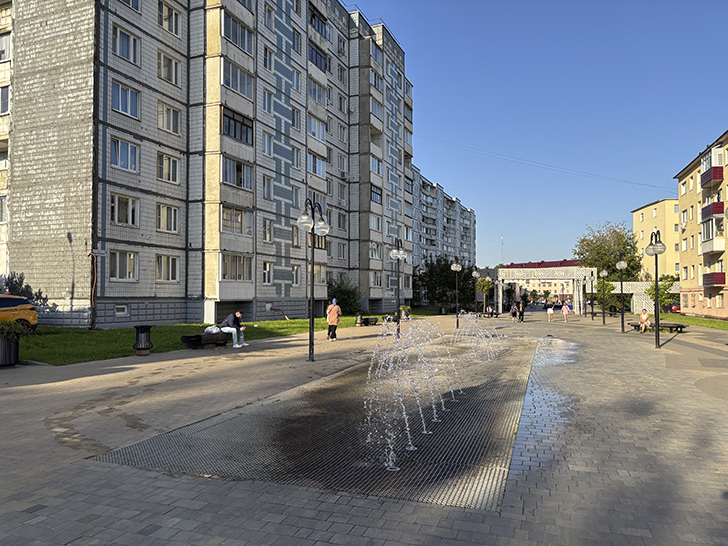 Прогулка по Клину в день города (фото Олег Д., август, 2025)