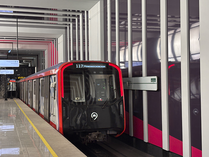 Троицкая линия Московского метро (фото Олег Д., Москва, сентябрь, 2025)