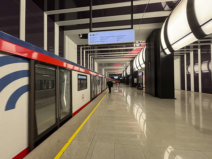 Троицкая линия Московского метро (фото Олег Д., Москва, сентябрь, 2025)