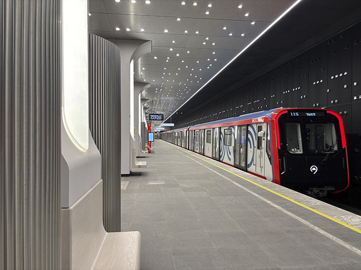 Троицкая линия Московского метро (фото Олег Д., Москва, сентябрь, 2025)