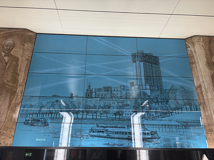 Троицкая линия Московского метро (фото Олег Д., Москва, сентябрь, 2025)