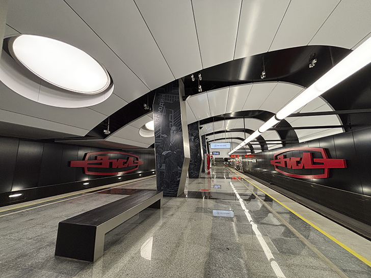 Троицкая линия Московского метро (фото Олег Д., Москва, сентябрь, 2025)