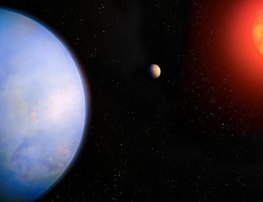 Художественное представление системы звезды GJ 251. Credit: University of California Irvine