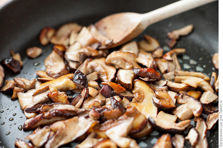 Жарка грибов