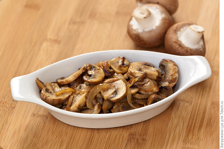 Жареные грибы без отваривания