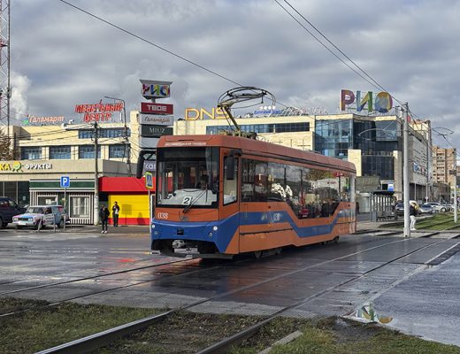 Коломенский трамвай (фото Олег Д., осень, 2025)