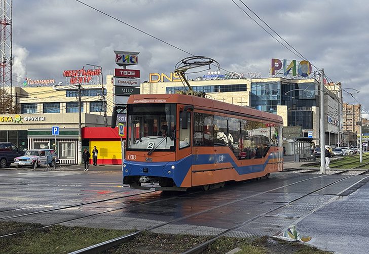 Коломенский трамвай (фото Олег Д., осень, 2025)