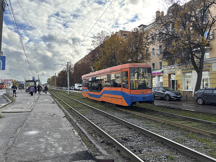 Коломенский трамвай (фото Олег Д., осень, 2025)