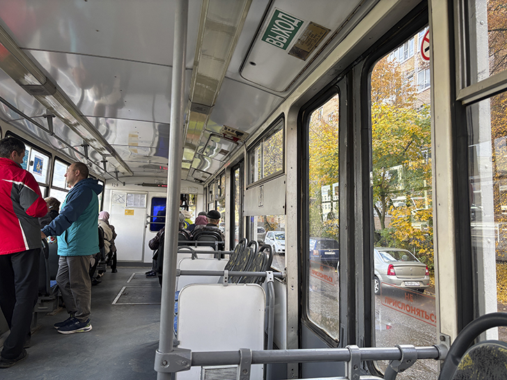 Коломенский трамвай (фото Олег Д., осень, 2025)