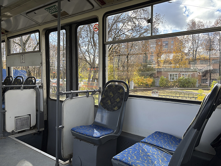 Коломенский трамвай (фото Олег Д., осень, 2025)