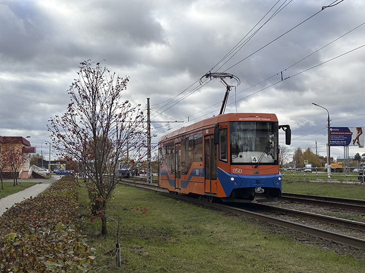 Коломенский трамвай (фото Олег Д., осень, 2025)