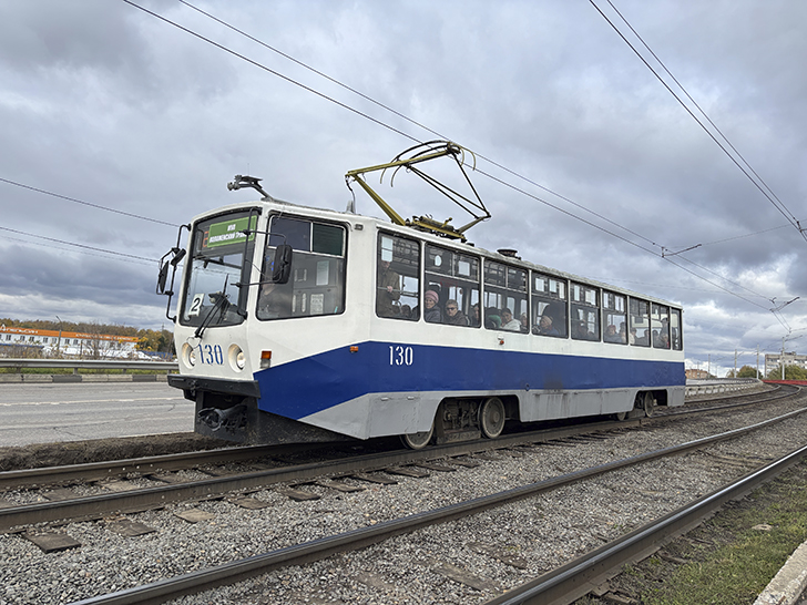 Коломенский трамвай (фото Олег Д., осень, 2025)