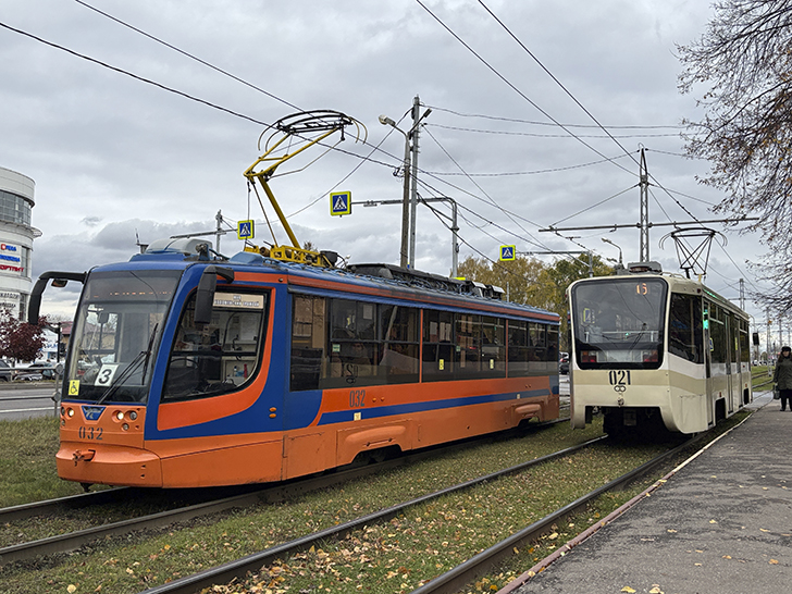 Коломенский трамвай (фото Олег Д., осень, 2025)