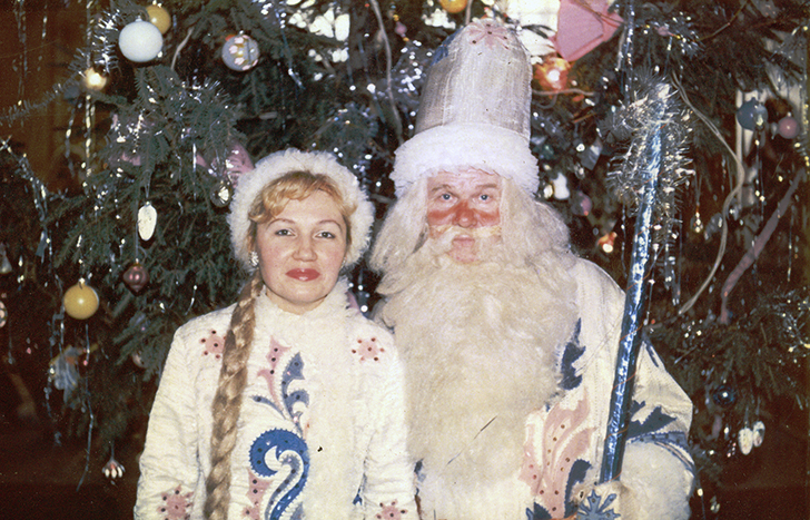 Дед Мороз Игорь Галошин и Снегурочка Татьяна Рябинкина
