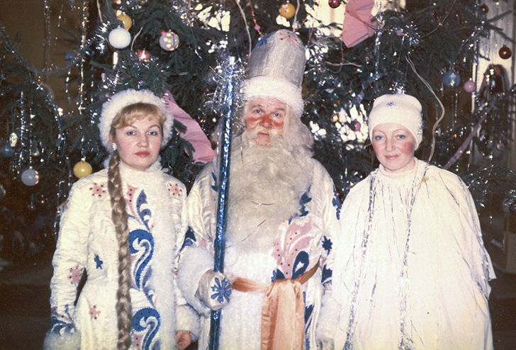 Дед Мороз Игорь Галошин и Снегурочка Татьяна Рябинкина
