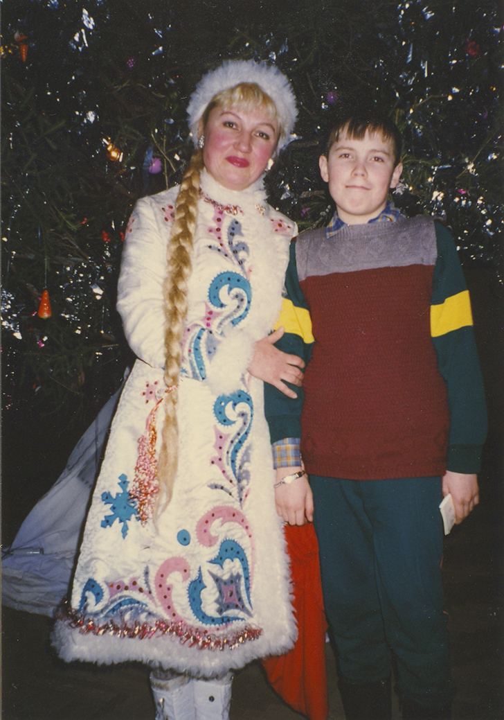 Дед Мороз Игорь Галошин и Снегурочка Татьяна Рябинкина