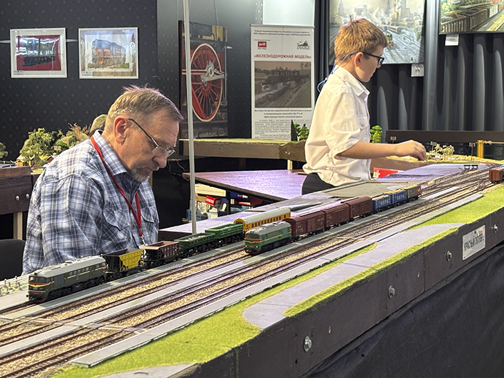Выставка «Железнодорожная модель 2025» (фото Олег Д., осень, 2025)