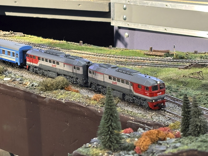 Выставка «Железнодорожная модель 2025» (фото Олег Д., осень, 2025)