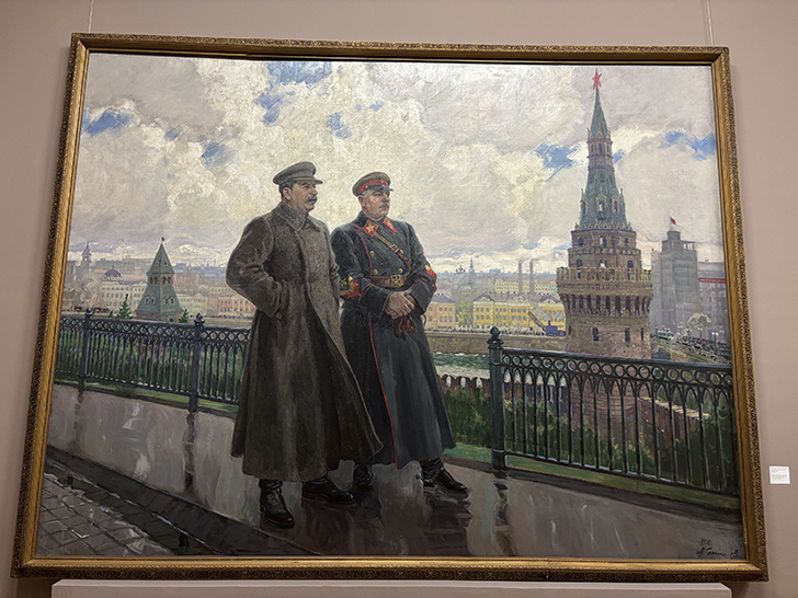 Третьяковская галерея на Крымском валу (фото Олег Д., декабрь, 2025)