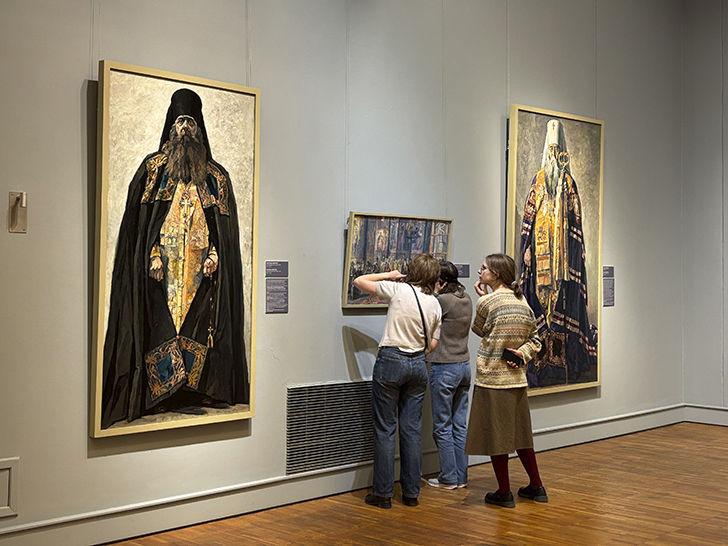 Третьяковская галерея на Крымском валу (фото Олег Д., декабрь, 2025)