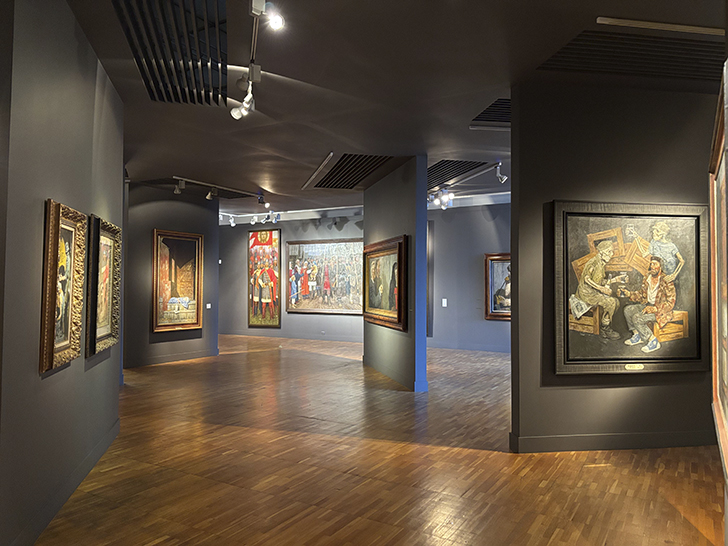 Третьяковская галерея на Крымском валу (фото Олег Д., декабрь, 2025)