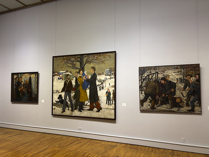 Третьяковская галерея на Крымском валу (фото Олег Д., декабрь, 2025)