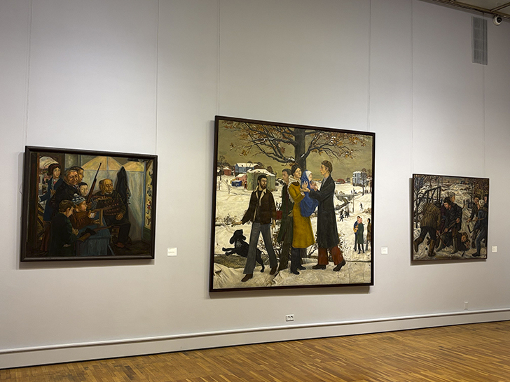 Третьяковская галерея на Крымском валу (фото Олег Д., декабрь, 2025)