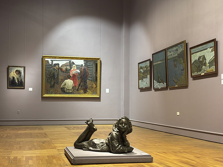 Третьяковская галерея на Крымском валу (фото Олег Д., декабрь, 2025)